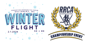 Forum Fitness 43nd Annual Winter Flight 8K & 5K and 2026 RRCA 8K NC State Championship