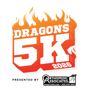 Dragons 5K presented by Orthopedic Associates logo