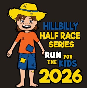 2026 Hillbilly Half Race Series - Run for the Kids 5K/10K/Half Marathon logo