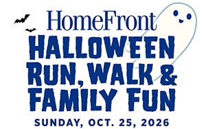 HomeFront's HALLOWEEN 5K Run & 1 Mile Walk logo