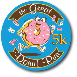 Great Donut Run / Walk 5k logo
