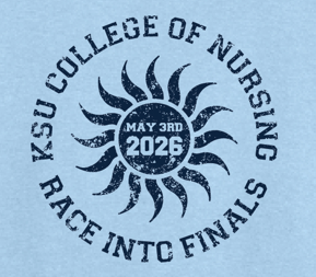 Race into Finals 5k at KSU logo