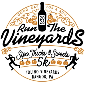 Run the Vineyards - Sips, Tricks or Sweets 5K logo