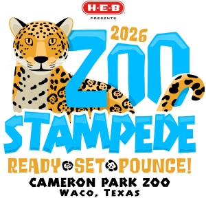 H-E-B Cameron Park Zoo Stampede logo