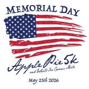 Memorial Day Apple Pie 5K & Whit's Mile logo