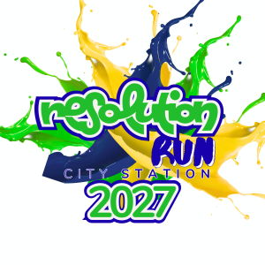 Resolution Run at City Station logo