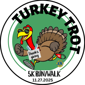 Lions Club Turkey Trot 5K logo