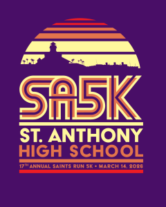 St. Anthony High School's 17th Annual SAINTS RUN 5K home