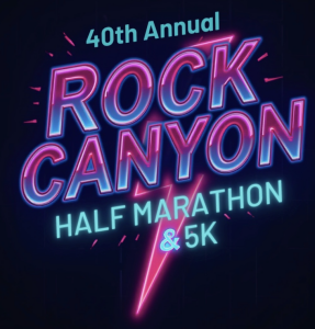 Rock Canyon Half Marathon- 40th Anniversary Run!