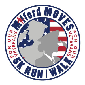 11th Annual Milford Moves for Veterans 5K logo