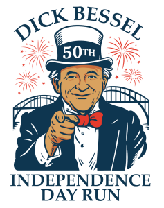 Dick Bessel Independence Day Run logo