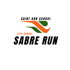 Saint Ann School Sabre Run logo
