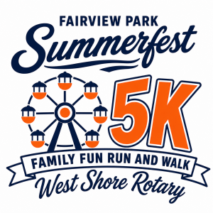West Shore Rotary Club Summerfest 5k logo