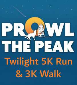 Prowl the Peak Twilight 5K Run & 3K Walk logo
