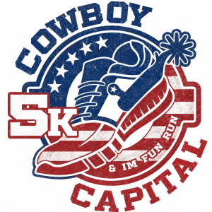 Cowboy Capital 5K & 1M Fun Run logo