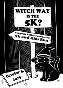 Witch Way is the 5K logo