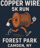 Copper Wire Run 5k logo