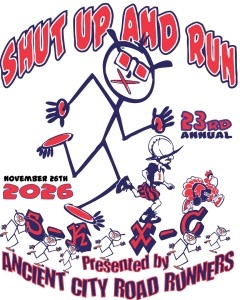 Shut Up and Run 5K logo