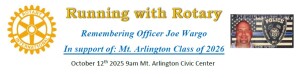 Running With Rotary 5K logo