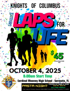 Sarasota Laps for Life 5K home