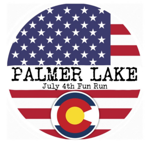 Palmer Lake July 4th Fun Run logo