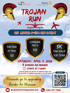 2026 D-Hill Trojan Run/Walk logo