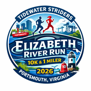 Tidewater Striders Elizabeth River Run 10K & Mile homepage