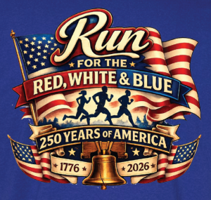 Run for the Red, White & Blue 5K/1K Run/Walk logo
