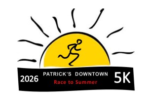 Patrick's Downtown Race to Summer 5K logo