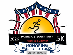 Patrick's Downtown Race to Summer 5K logo