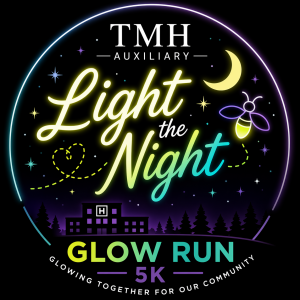 TMH Auxiliary Light The Night Glow Run logo