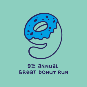 Fleet Feet Poughkeepsie's 9th Annual Great Donut Run Powered by ASICS logo