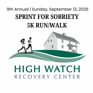 EDRRC - High Watch Recovery Center's Sprint for Sobriety 5K Run/Walk logo