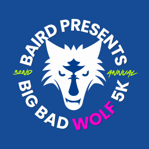 Big Bad Wolf 5k + Lil' Piggy Run 1 Mile Youth Run logo