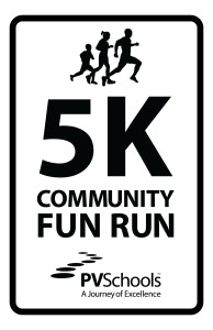 PVSchools Community 5K Fun Run/Walk logo