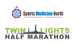 Twin Lights Half Marathon logo