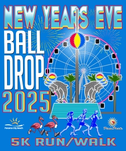 2025 New Year's Eve Ball Drop 5K Run/Walk logo