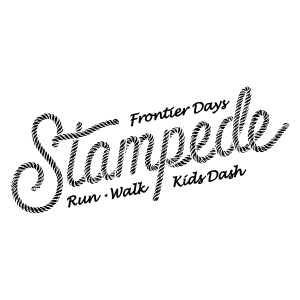 Frontier Days Stampede Run logo