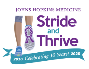 Johns Hopkins Below the Belt Stride and Thrive 5K home