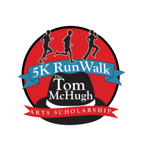 Tom McHugh Arts Scholarship 5K Run/Walk logo