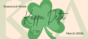 Kappa Delta's Shamrock 5K Walk/Run logo