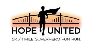Hope United Superhero 5K/1M Fun Run logo