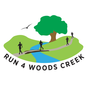 Run 4 Woods Creek logo