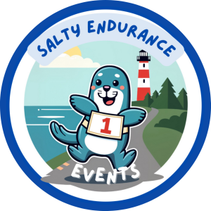 Salty's 5K & 10K Double Nubble logo
