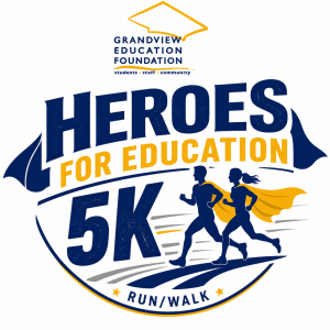Grandview Education Foundation Heroes for Education 5K logo