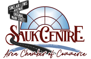 Sauk Centre Sinclair Lewis Days Run logo