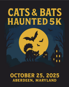 Cats & Bats Haunted 5K logo