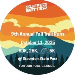 Suffer Better 9th Annual Fall Trail Runs logo