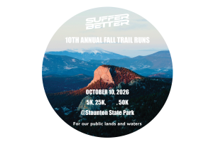 Suffer Better 10th Annual Fall Trail Runs logo