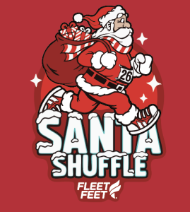 The Santa Shuffle 5k logo